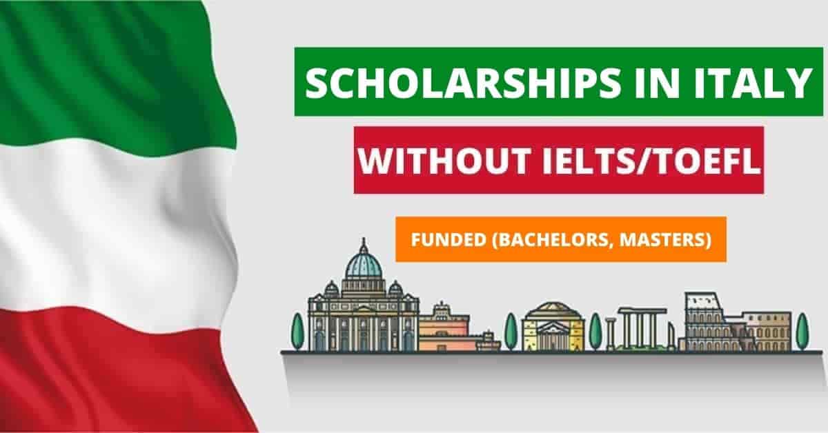 Scholarships in Italy Without IELTS for African Students