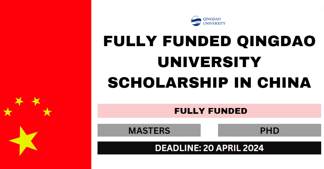 Fully Funded Qingdao University Scholarship in China 2024-25